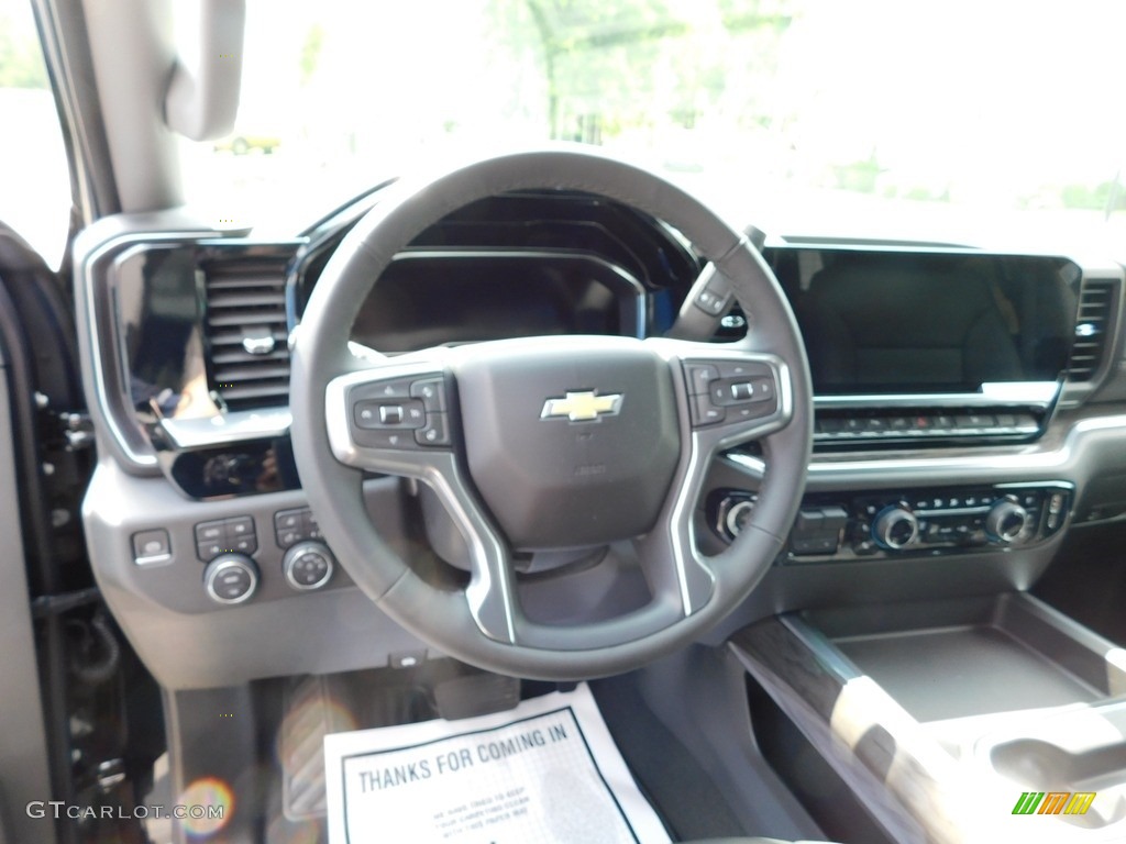 2024 Chevrolet Silverado 2500HD LTZ Crew Cab 4x4 Jet Black Dashboard Photo #146309711