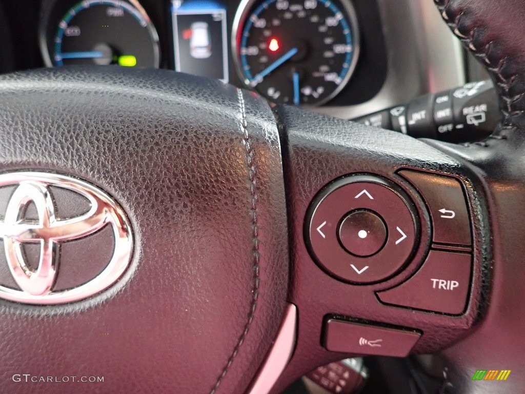 2016 RAV4 Limited Hybrid AWD - Electric Storm Blue / Black photo #20