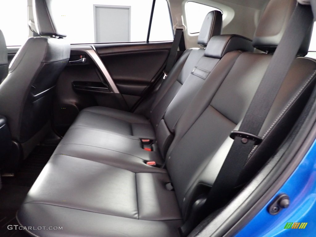 2016 RAV4 Limited Hybrid AWD - Electric Storm Blue / Black photo #27