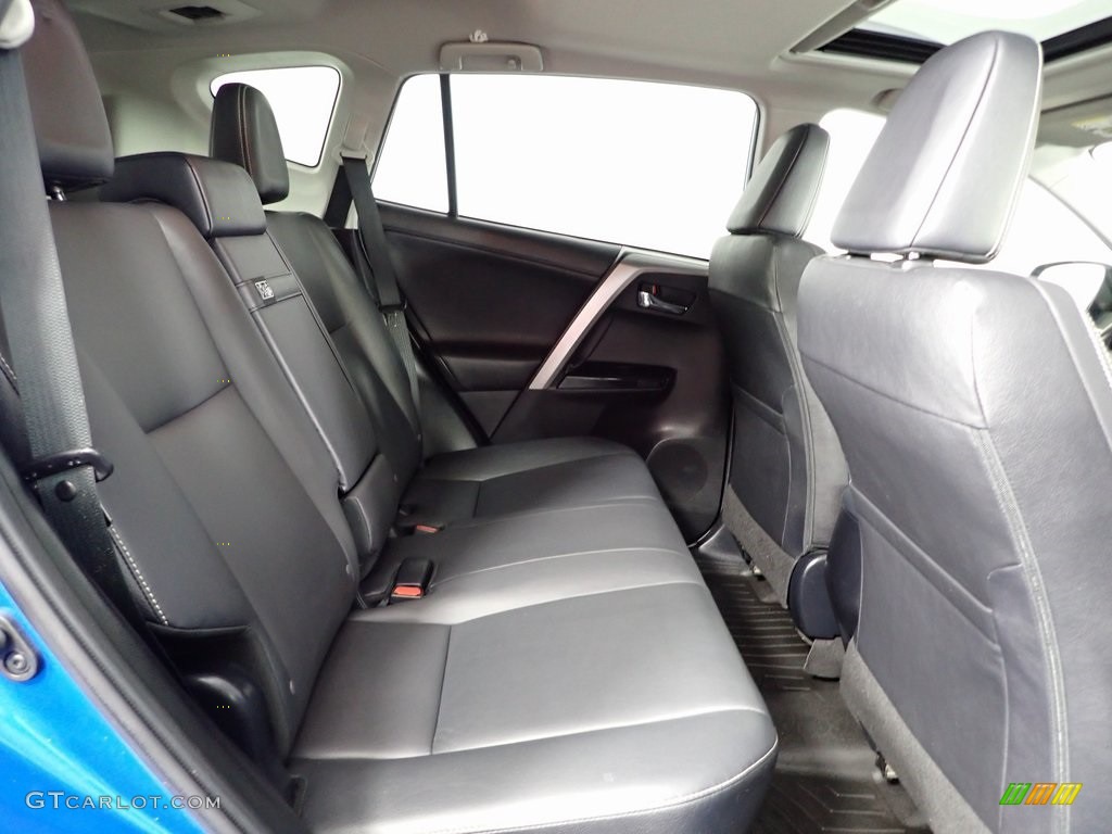 2016 RAV4 Limited Hybrid AWD - Electric Storm Blue / Black photo #32
