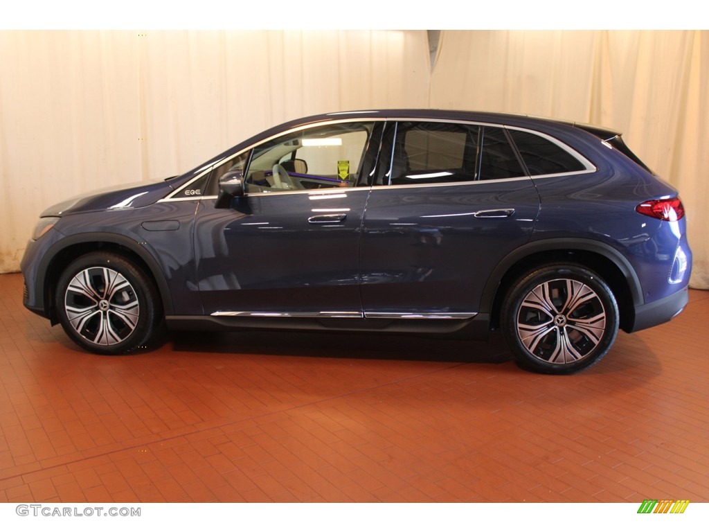 2023 EQE 350+ SUV - Twilight Blue Metallic / Neva Gray/Sable Brown photo #4