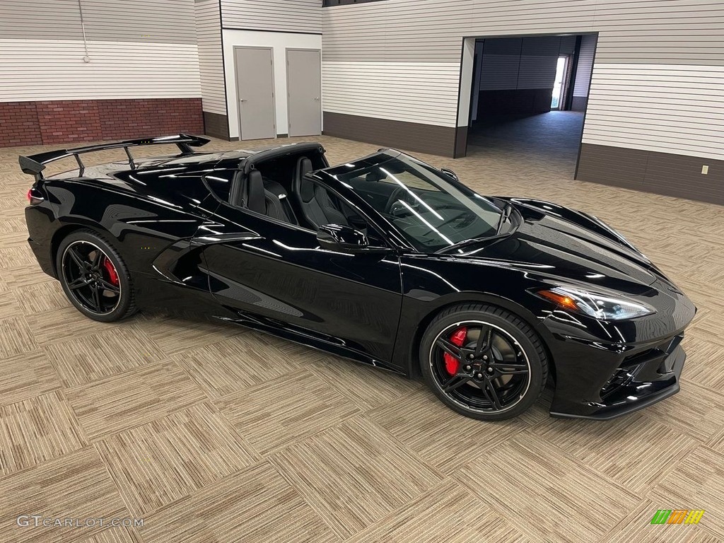 Black 2023 Chevrolet Corvette Stingray Coupe Exterior Photo #146310587