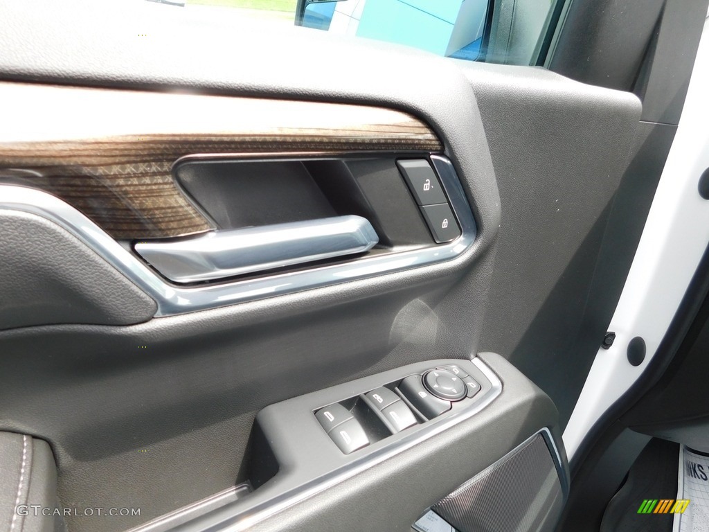 2023 Chevrolet Silverado 1500 RST Crew Cab 4x4 Jet Black Door Panel Photo #146310626