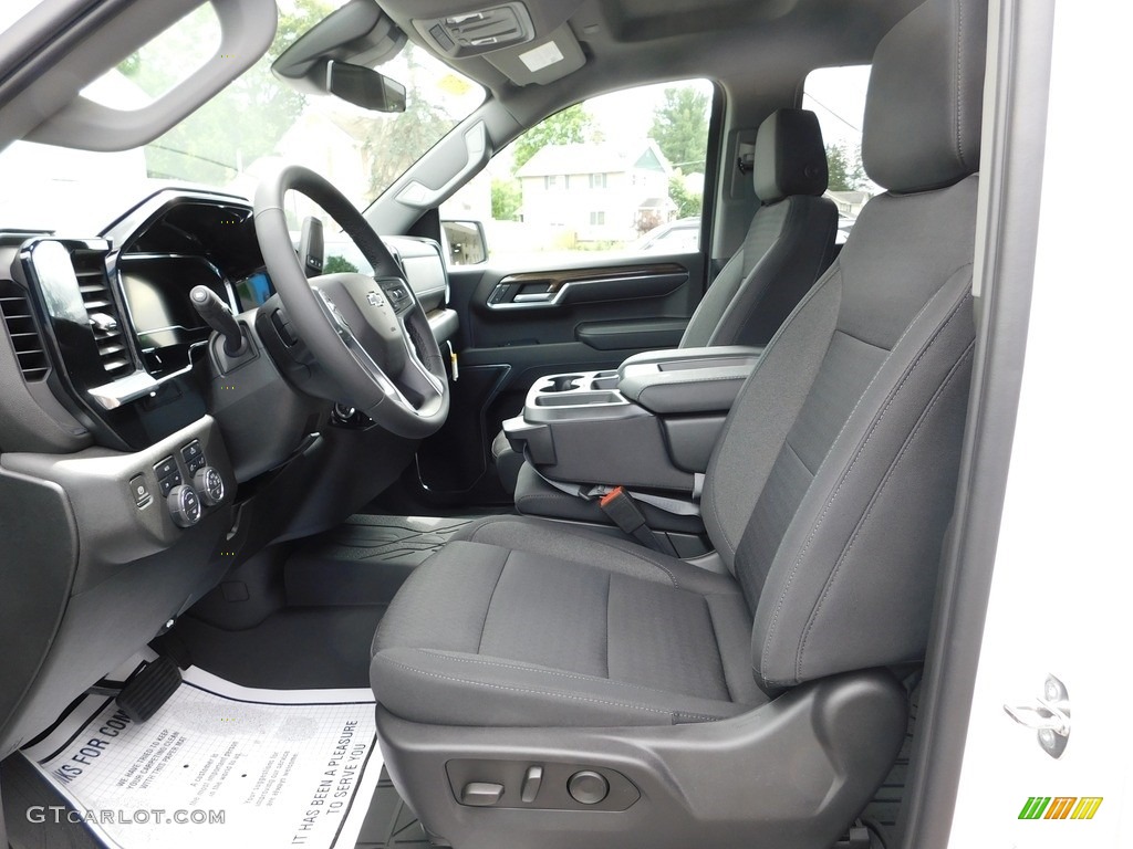 Jet Black Interior 2023 Chevrolet Silverado 1500 RST Crew Cab 4x4 Photo #146310644
