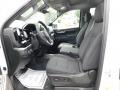 Jet Black Front Seat Photo for 2023 Chevrolet Silverado 1500 #146310665
