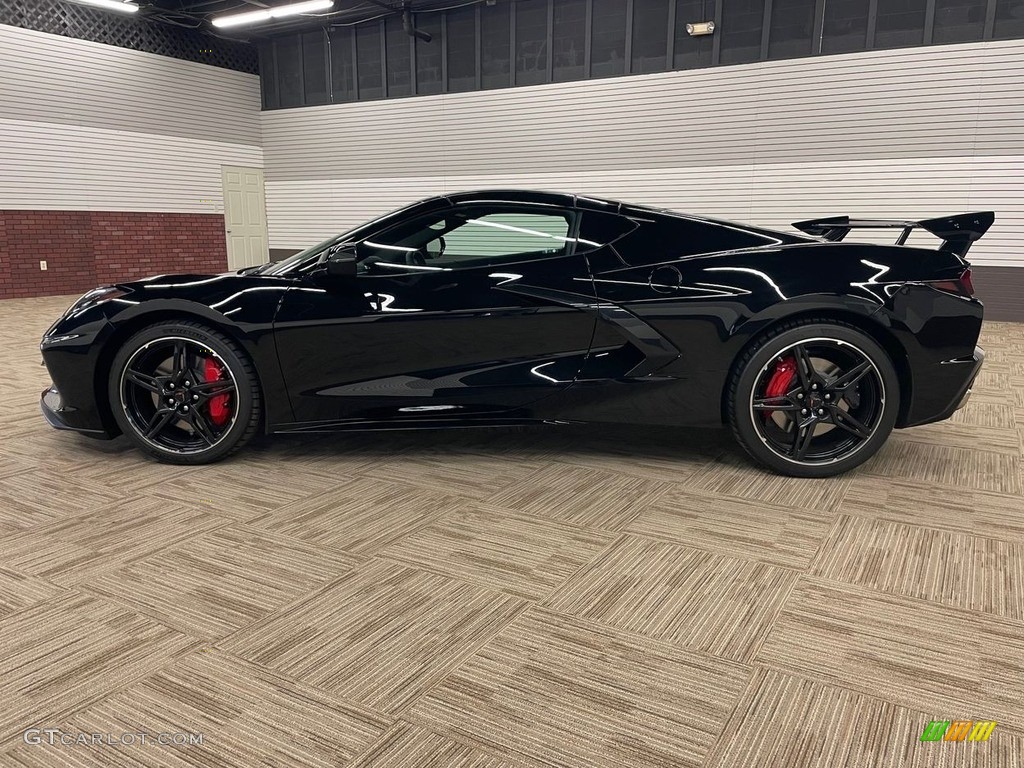 Black 2023 Chevrolet Corvette Stingray Coupe Exterior Photo #146310677