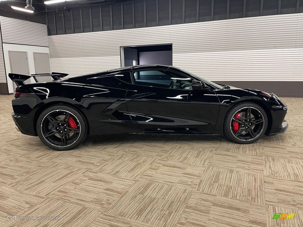 Black 2023 Chevrolet Corvette Stingray Coupe Exterior Photo #146310716