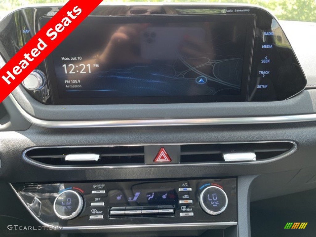 2023 Sonata SEL Hybrid - Portofino Gray / Black photo #3