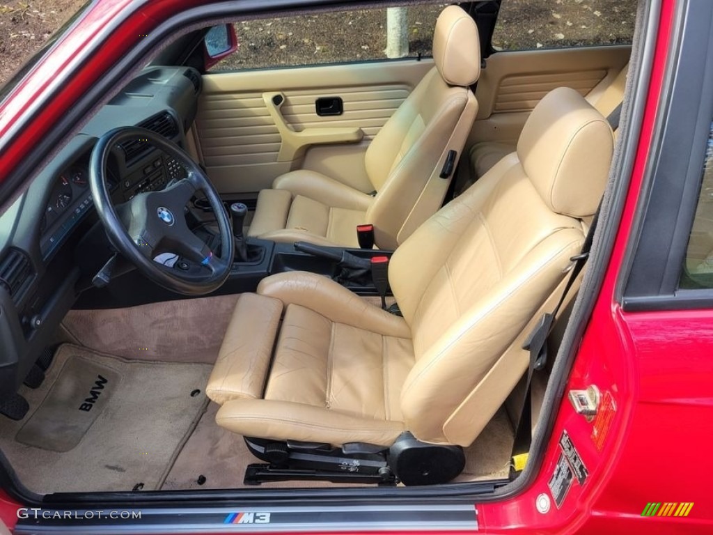 1989 BMW M3 Coupe Front Seat Photo #146310986