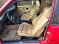 Tan Front Seat Photo for 1989 BMW M3 #146310986