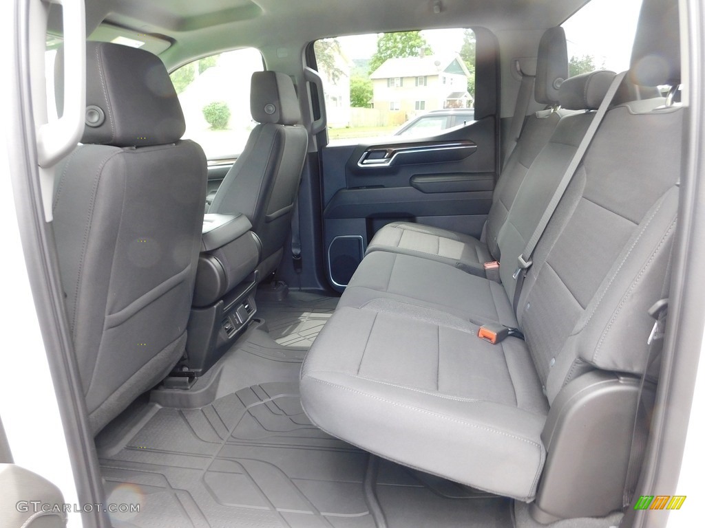 Jet Black Interior 2023 Chevrolet Silverado 1500 RST Crew Cab 4x4 Photo #146311007