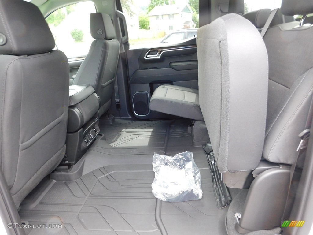 Jet Black Interior 2023 Chevrolet Silverado 1500 RST Crew Cab 4x4 Photo #146311022