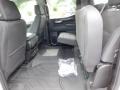 Jet Black Rear Seat Photo for 2023 Chevrolet Silverado 1500 #146311022