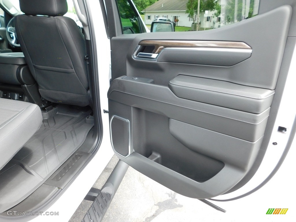 2023 Chevrolet Silverado 1500 RST Crew Cab 4x4 Jet Black Door Panel Photo #146311043