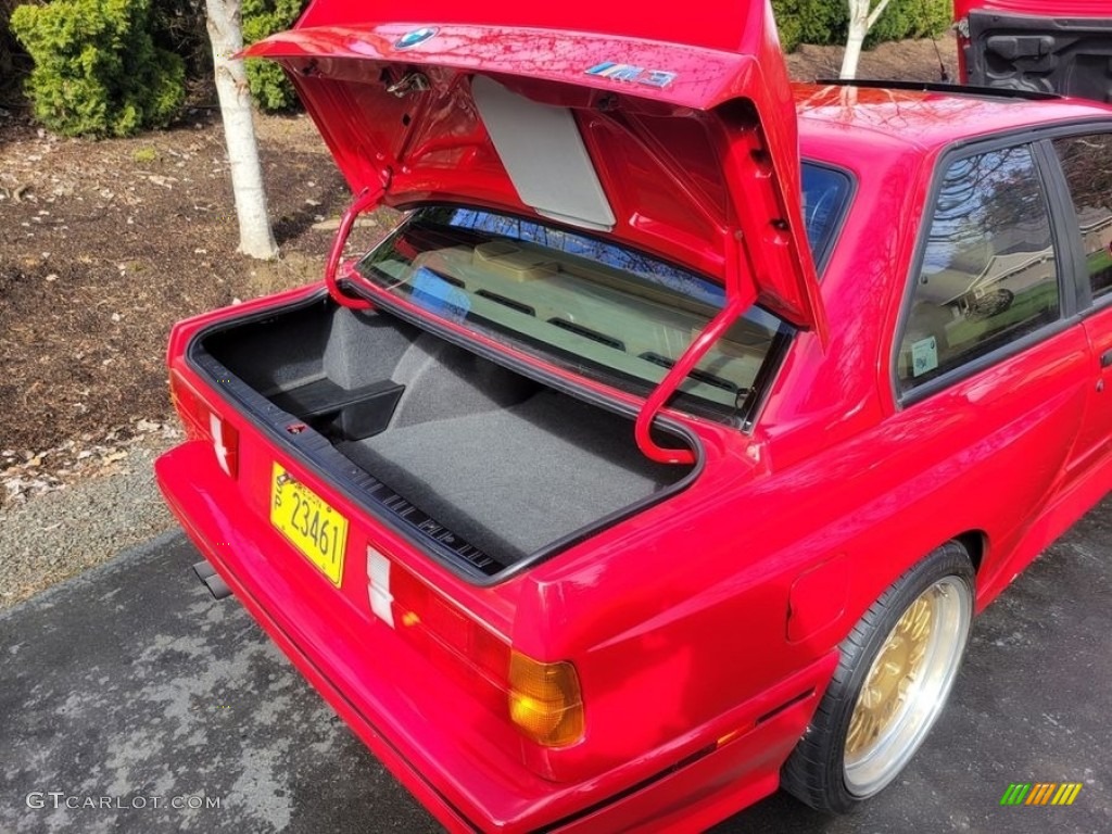 1989 BMW M3 Coupe Trunk Photo #146311286