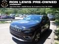 Diamond Black Crystal Pearl - Cherokee Limited 4x4 Photo No. 1