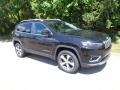 Diamond Black Crystal Pearl - Cherokee Limited 4x4 Photo No. 3