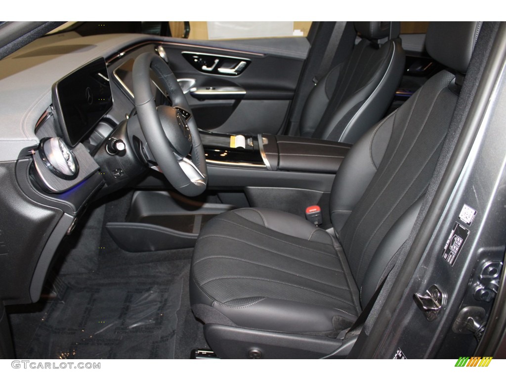 Black/Space Gray Interior 2023 Mercedes-Benz EQE 350+ SUV Photo #146311397