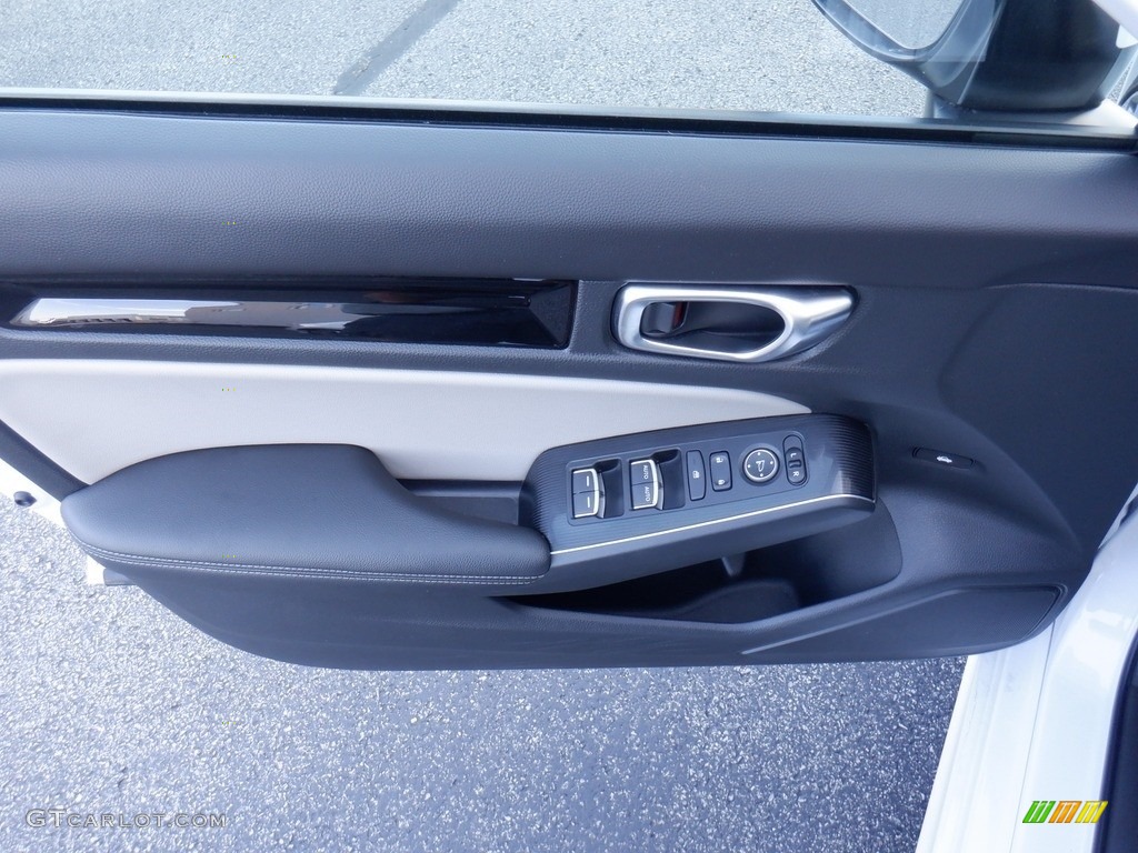 2022 Honda Civic Touring Sedan Gray Door Panel Photo #146311406