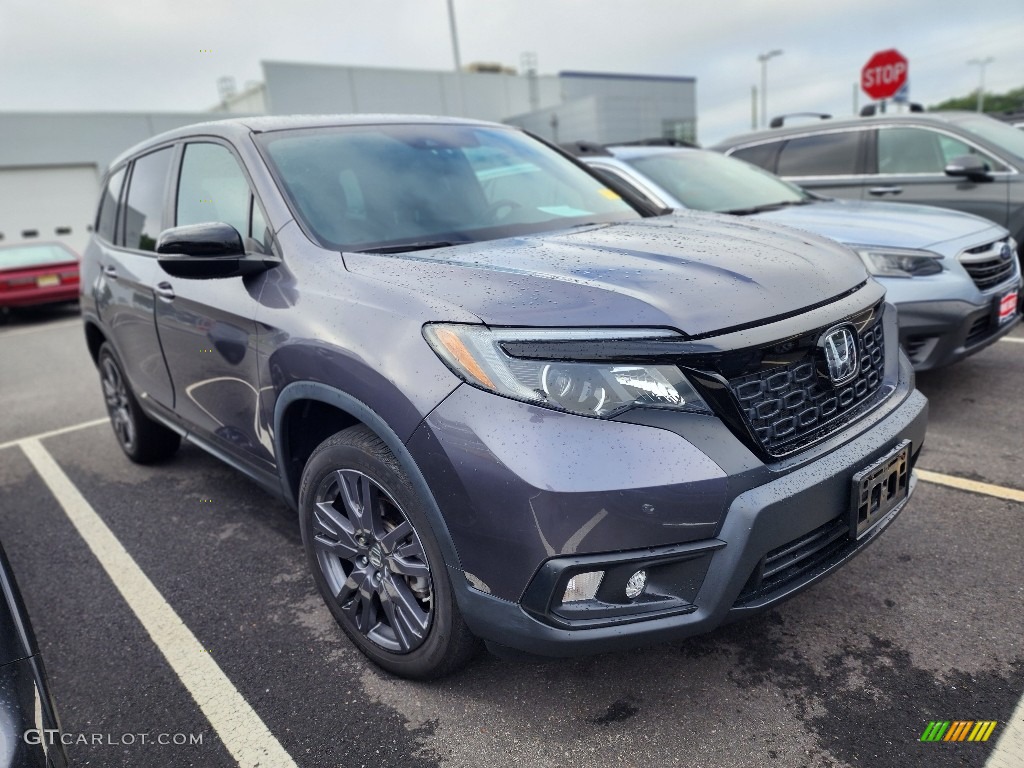 2020 Passport EX-L AWD - Modern Steel Metallic / Black photo #2