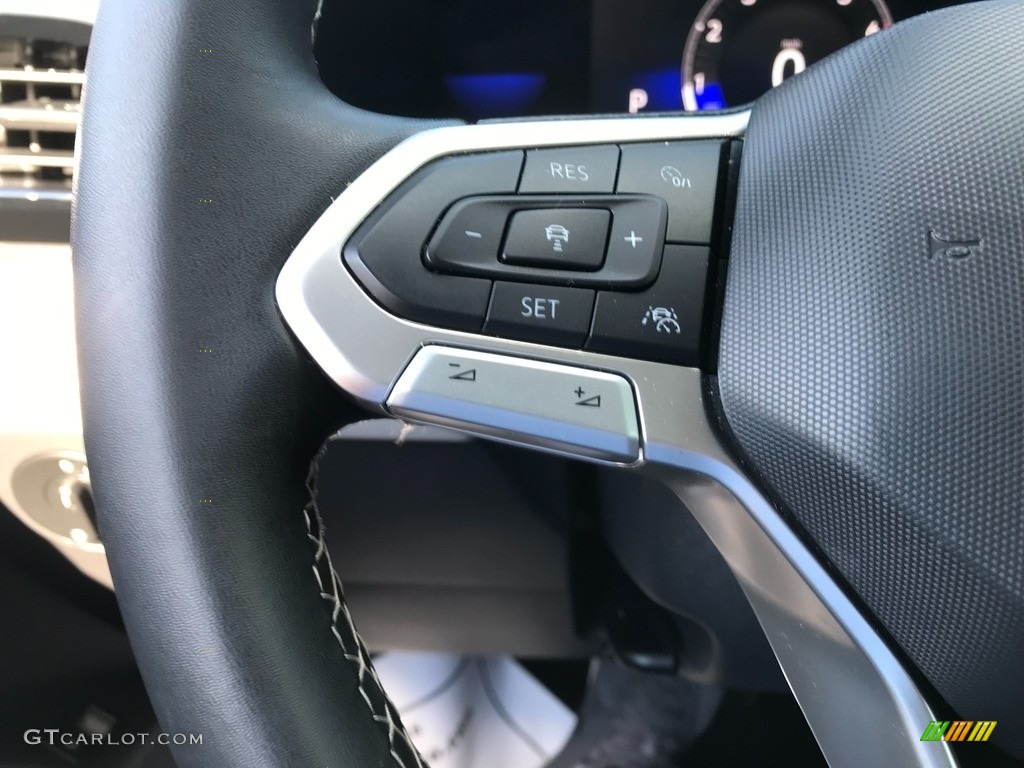 2023 Volkswagen Taos S 4Motion Gray/Black Steering Wheel Photo #146311937
