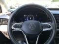 2023 Volkswagen Taos Gray/Black Interior Steering Wheel Photo