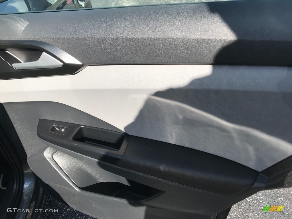 2023 Volkswagen Taos S 4Motion Gray/Black Door Panel Photo #146312096