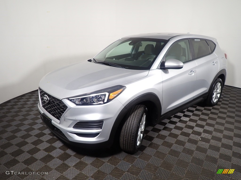 2019 Tucson SE AWD - Molten Silver / Gray photo #8