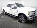 Oxford White - F250 Super Duty Lariat Crew Cab 4x4 Photo No. 3