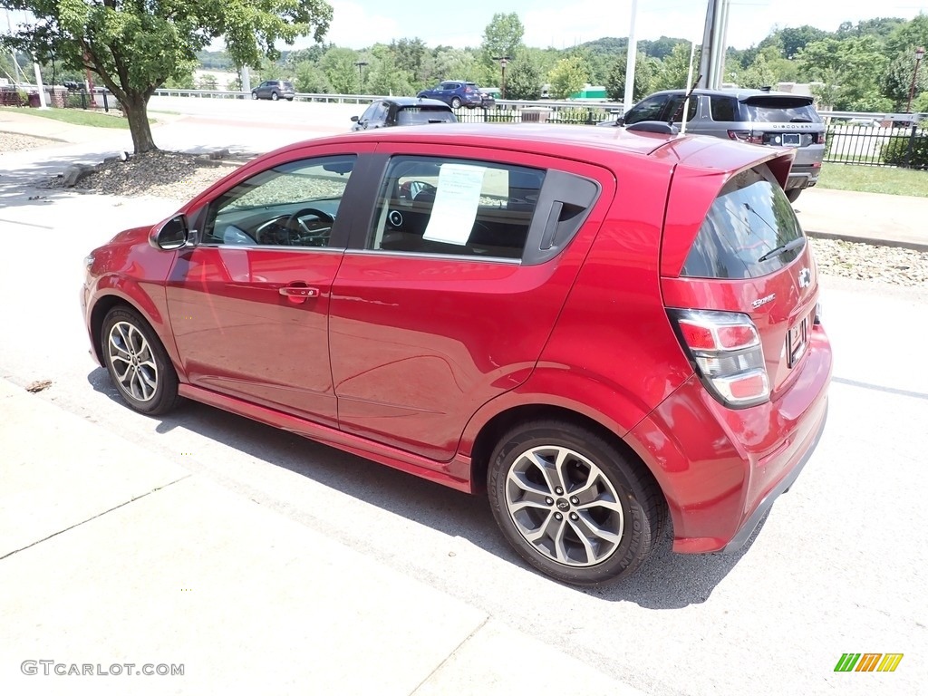 Cajun Red Tintcoat 2020 Chevrolet Sonic LT Hatchback Exterior Photo #146313236