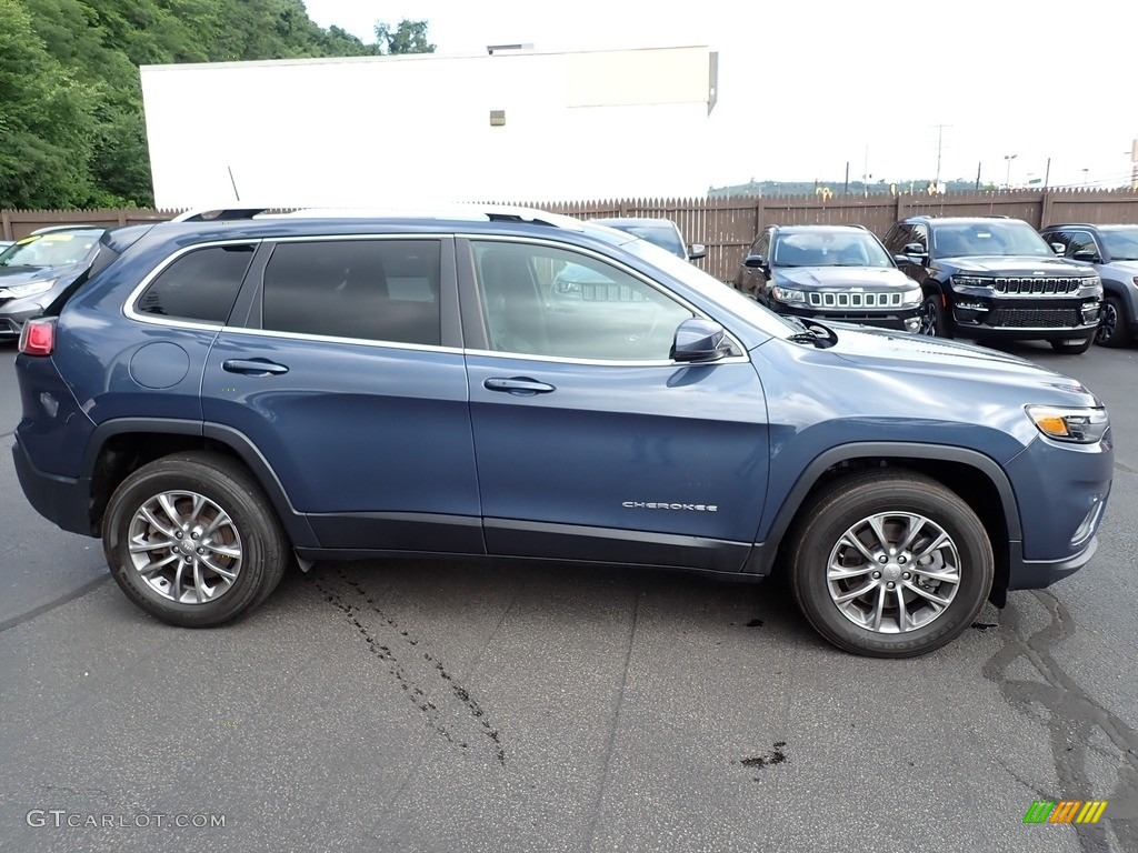 Blue Shade Pearl 2020 Jeep Cherokee Latitude Plus 4x4 Exterior Photo #146313245
