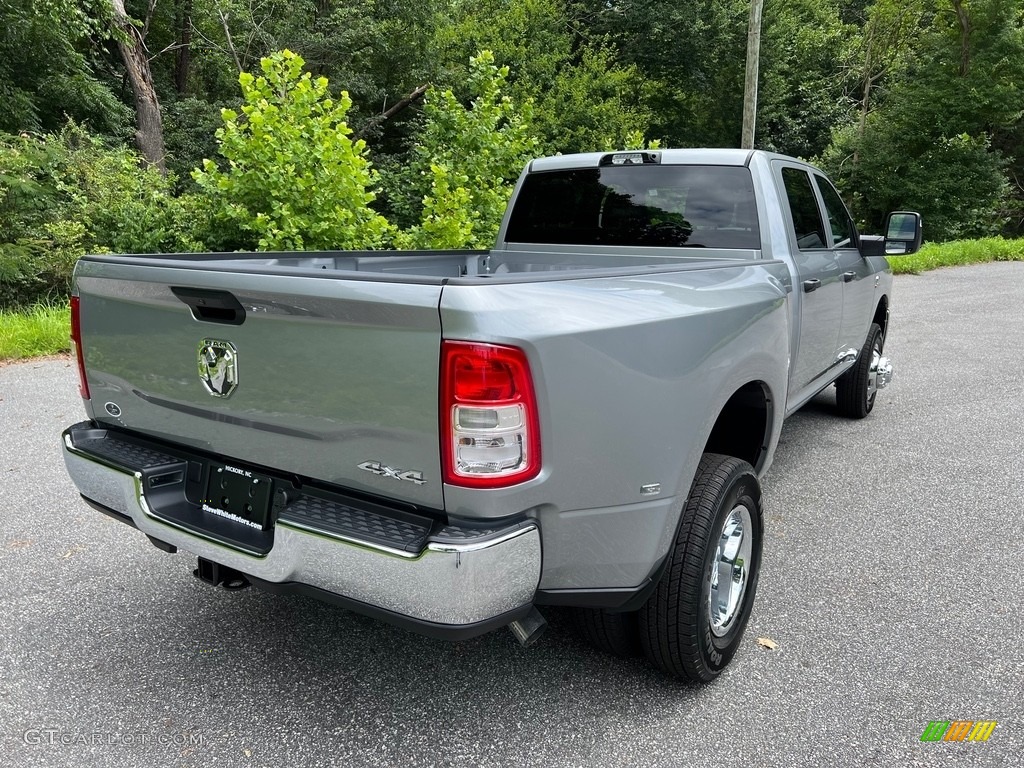 2023 3500 Tradesman Crew Cab 4x4 - Billet Silver Metallic / Diesel Gray/Black photo #6