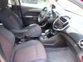 Jet Black 2020 Chevrolet Sonic LT Hatchback Interior Color