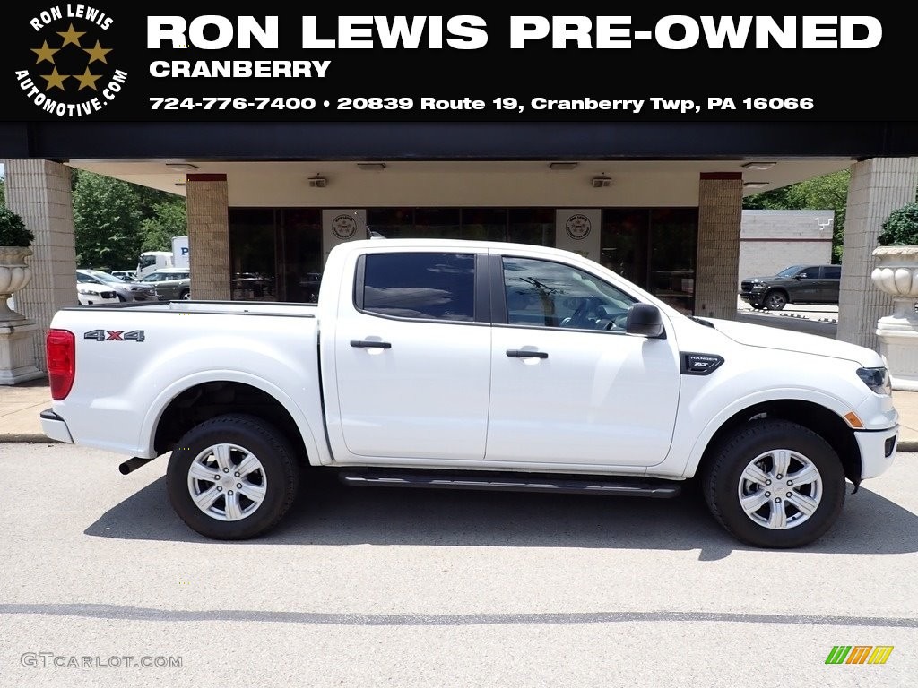 2020 Ranger XLT SuperCrew 4x4 - Oxford White / Ebony photo #1