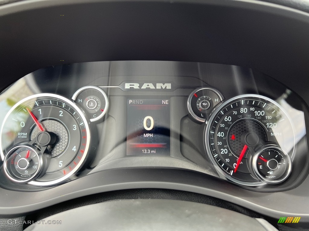 2023 Ram 3500 Tradesman Crew Cab 4x4 Gauges Photo #146313686