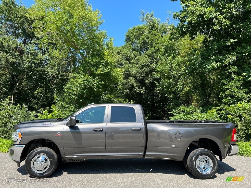 Granite Crystal Metallic 2023 Ram 3500 Tradesman Crew Cab 4x4 Exterior Photo #146313940