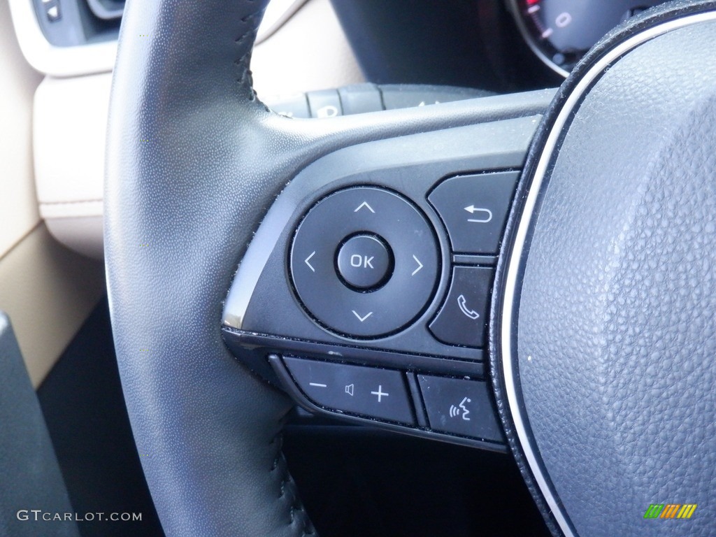 2020 RAV4 XLE Premium AWD - Midnight Black Metallic / Nutmeg photo #9