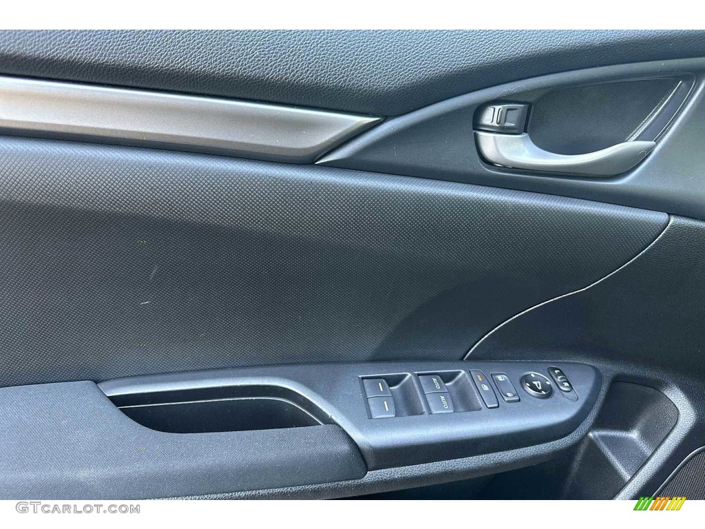 2021 Honda Civic LX Hatchback Black Door Panel Photo #146314127