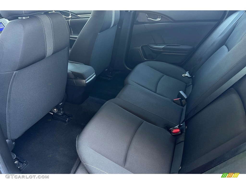 2021 Honda Civic LX Hatchback Rear Seat Photos