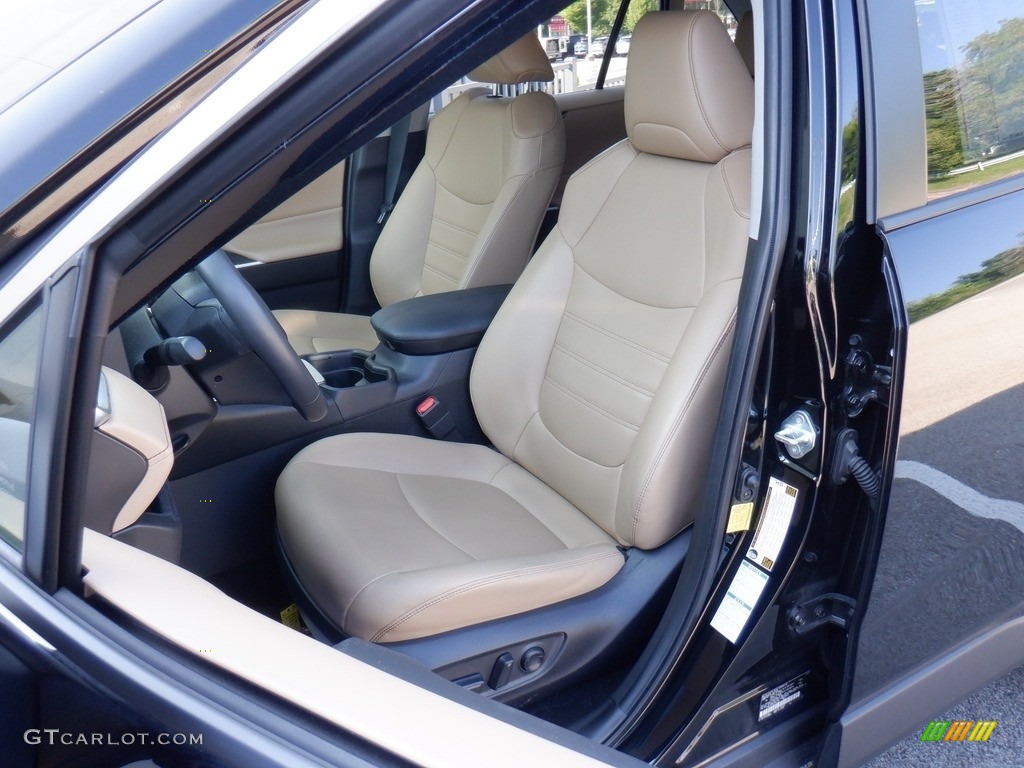 2020 RAV4 XLE Premium AWD - Midnight Black Metallic / Nutmeg photo #23