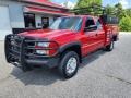 2006 Victory Red Chevrolet Silverado 2500HD LS Extended Cab Utility  photo #24