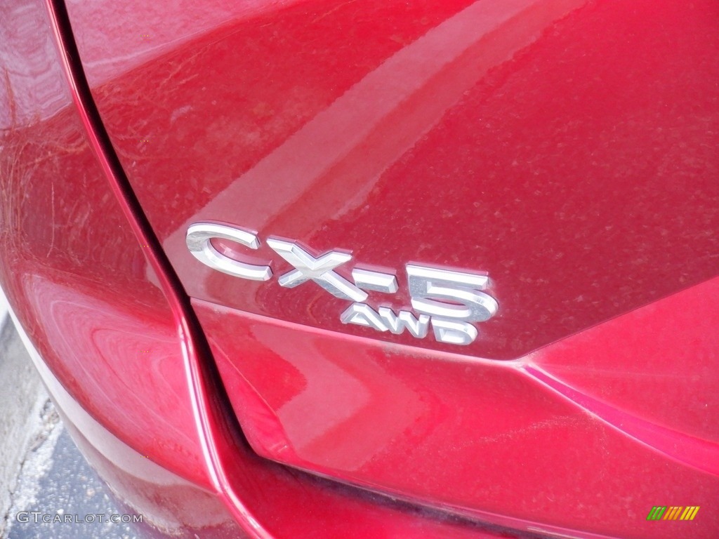 2021 CX-5 Grand Touring Reserve AWD - Soul Red Crystal Metallic / Black photo #7