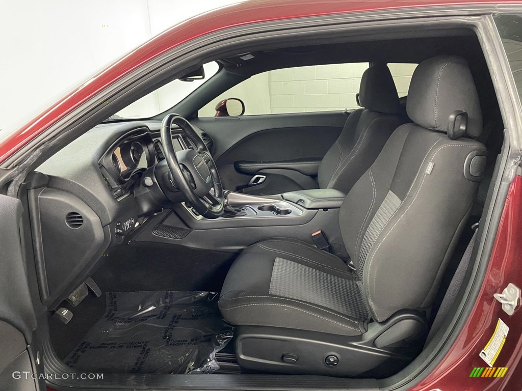 Black Interior 2020 Dodge Challenger SXT Photo #146314829