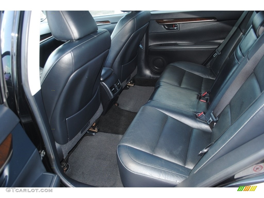 2013 ES 350 - Obsidian Black / Black photo #22