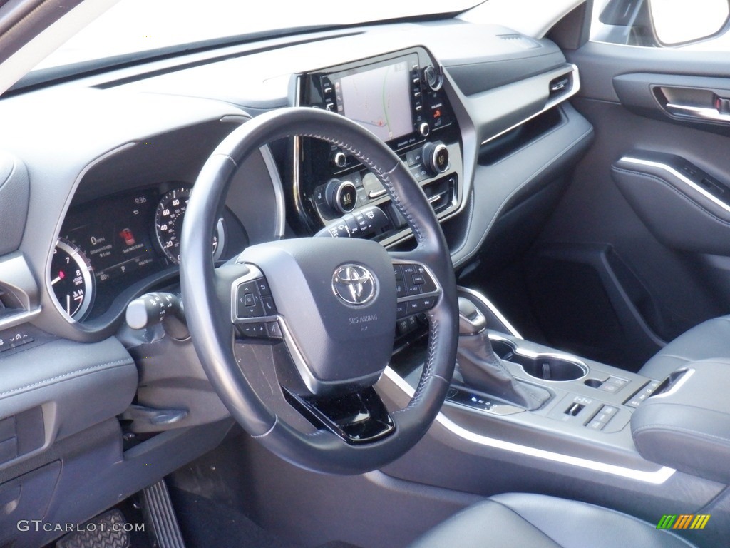 2020 Highlander XLE AWD - Magnetic Gray Metallic / Black photo #24