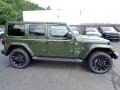 Sarge Green 2024 Jeep Wrangler 4-Door Sahara 4xe Hybrid Exterior