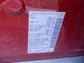 NBL: Scarlet Ember Tintcoat 2020 Nissan Rogue SV AWD Color Code
