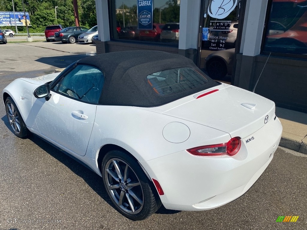 2022 MX-5 Miata Grand Touring - Snowflake White Pearl Mica / Black photo #41