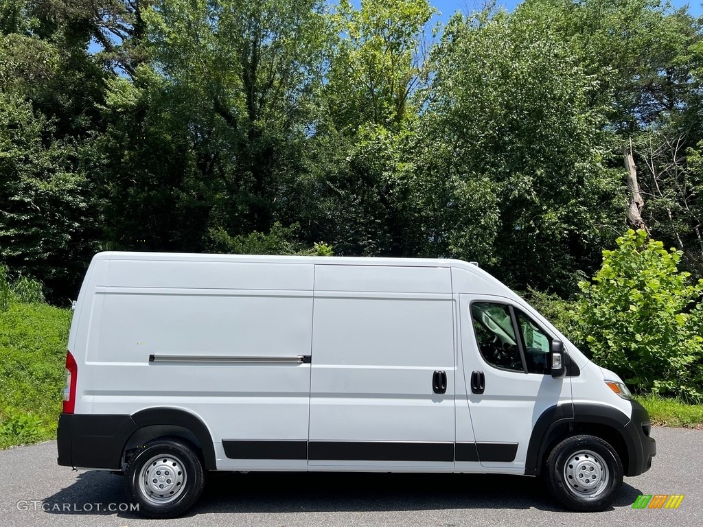 Bright White 2023 Ram ProMaster 2500 High Roof Cargo Van Exterior Photo #146316301