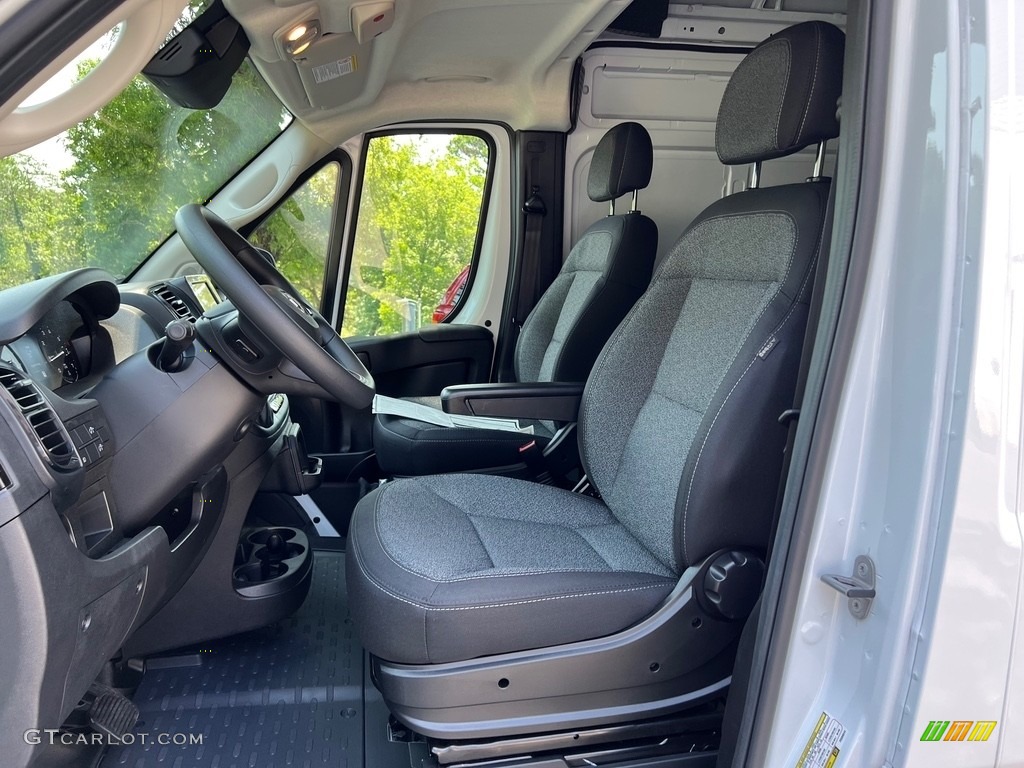 Black Interior 2023 Ram ProMaster 2500 High Roof Cargo Van Photo #146316452